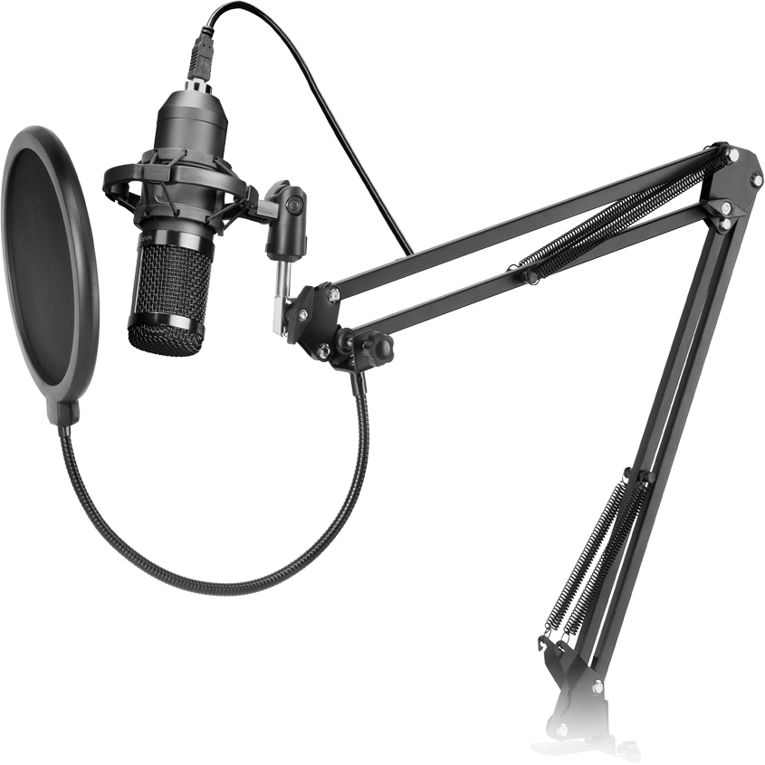 Microphone Mars Gaming MMicPro Black - MMICPRO