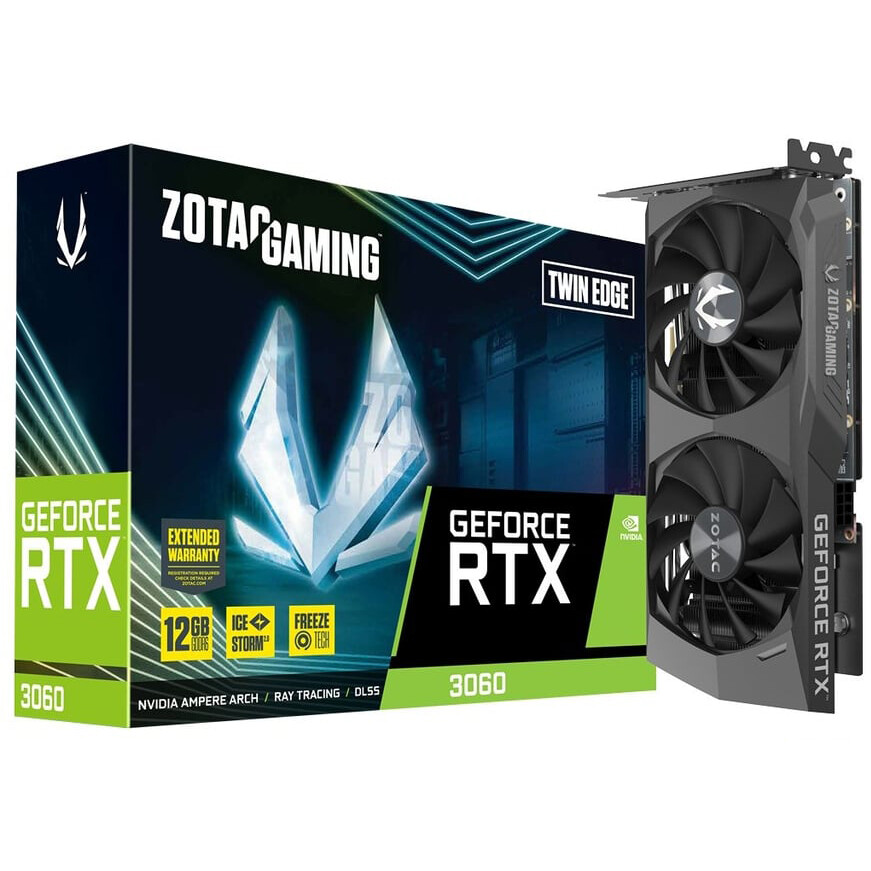Carte graphique NVIDIA GeForce RTX 3060 Zotac Twin Edge 12GB (ZT-A30600E2-10M) - photo 6