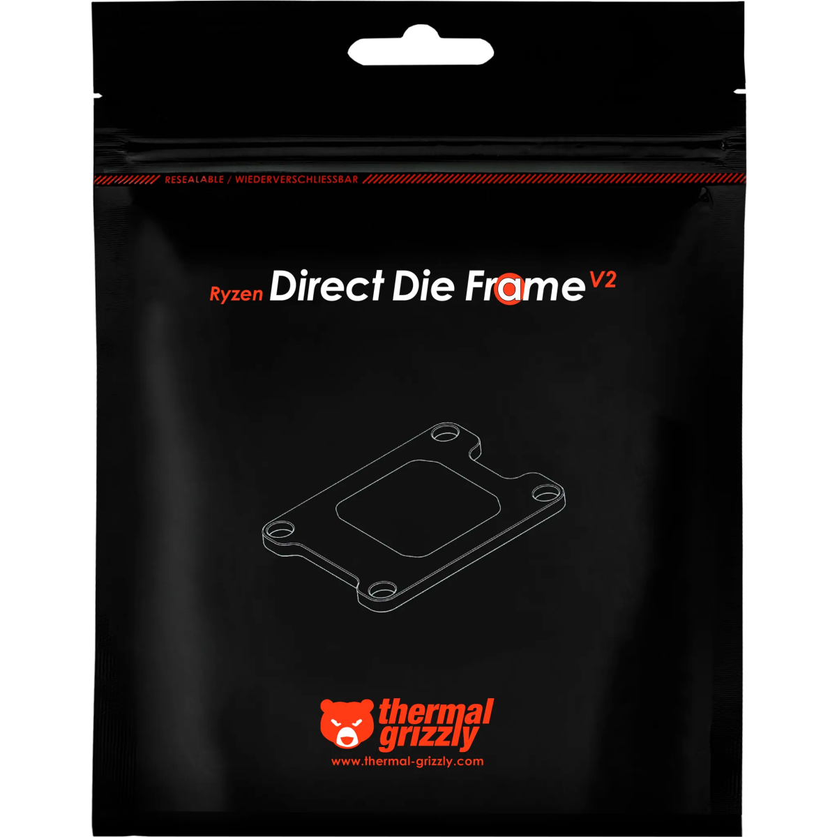 Support de socket Thermal Grizzly Ryzen 7000 Direct Die Frame - TG-DDF-R7000 - photo 7