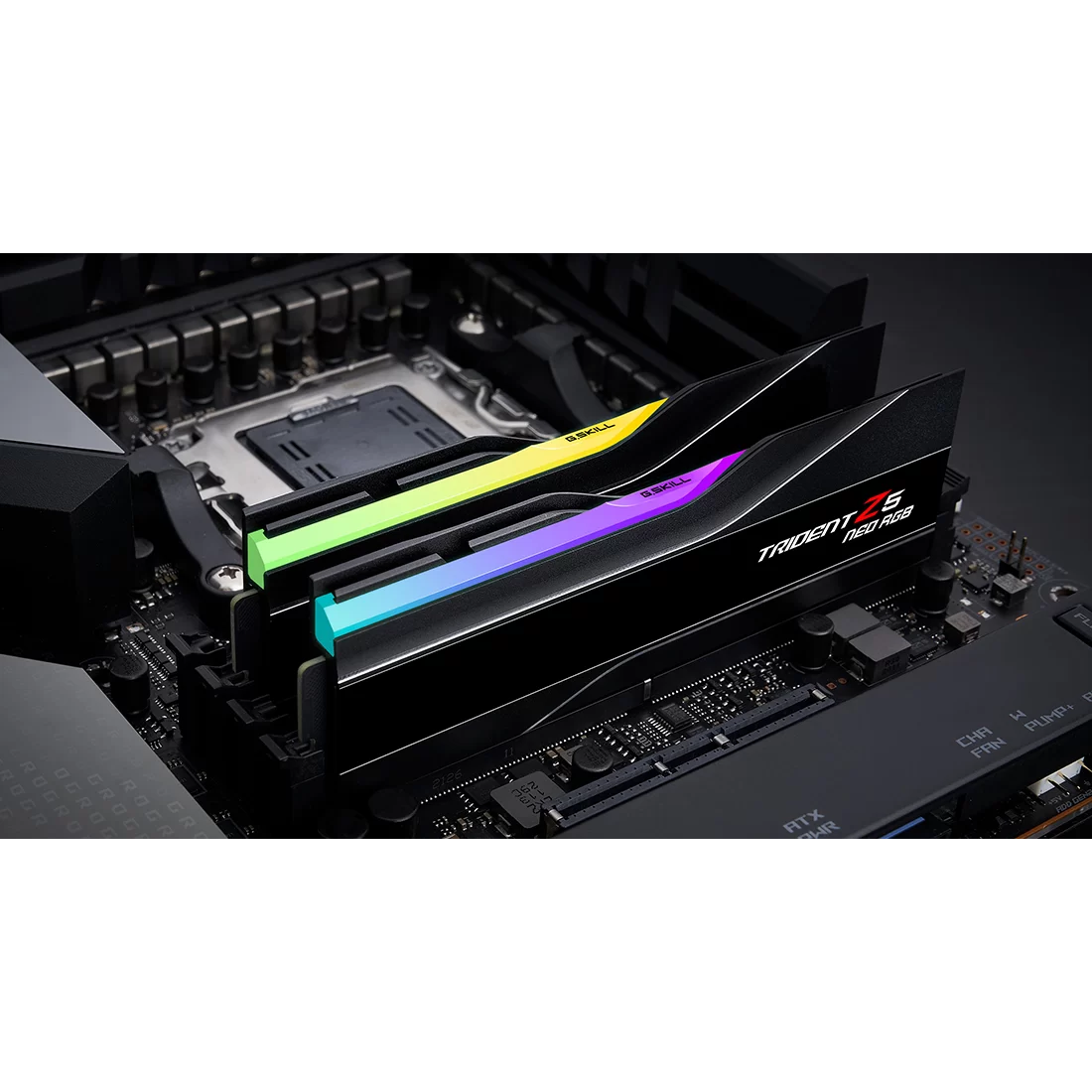 Mémoire vive 32GB DDR5 6000MHz G.Skill Trident Z5 Neo RGB (F5-6000J3038F16GH2-TZ5NR) (2x16GB KIT) - photo 5