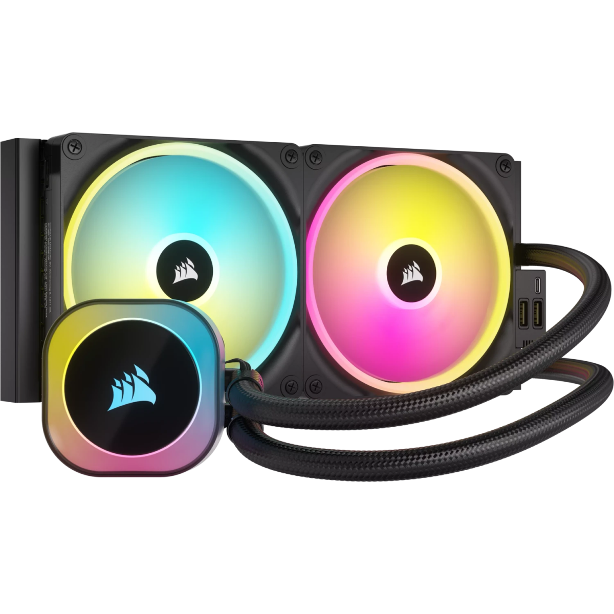 Système de refroidissement par liquide Corsair iCUE LINK H115i RGB Black (CW-9061002-WW) - photo 8