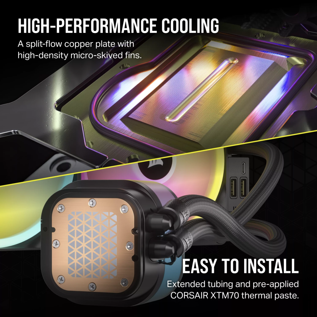 Système de refroidissement par liquide Corsair iCUE LINK H115i RGB Black (CW-9061002-WW) - photo 11