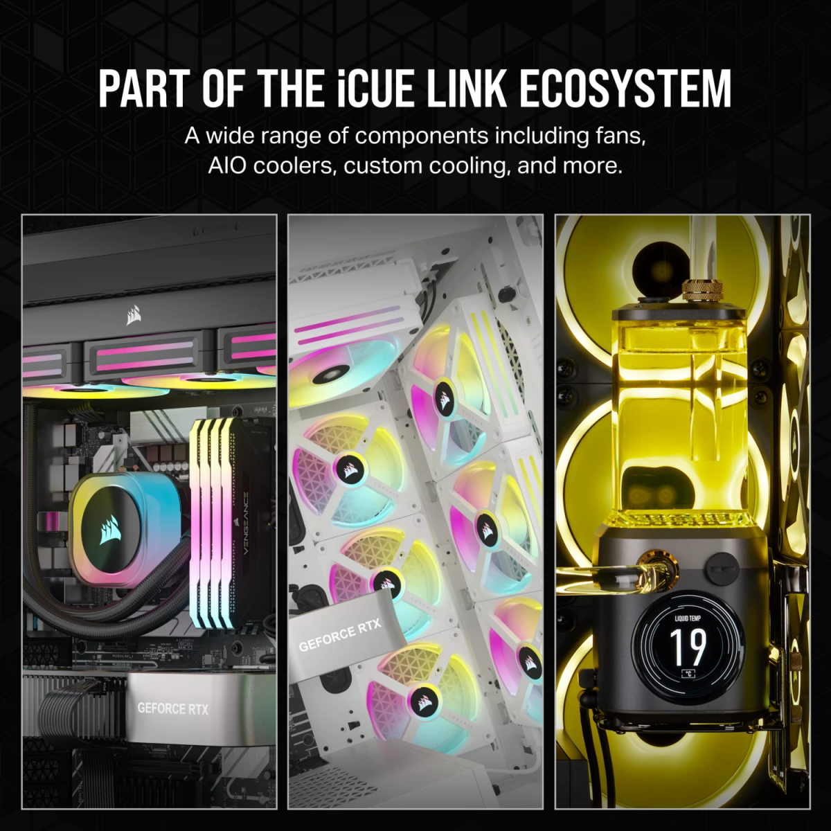 Système de refroidissement par liquide Corsair iCUE LINK H115i RGB Black (CW-9061002-WW) - photo 14