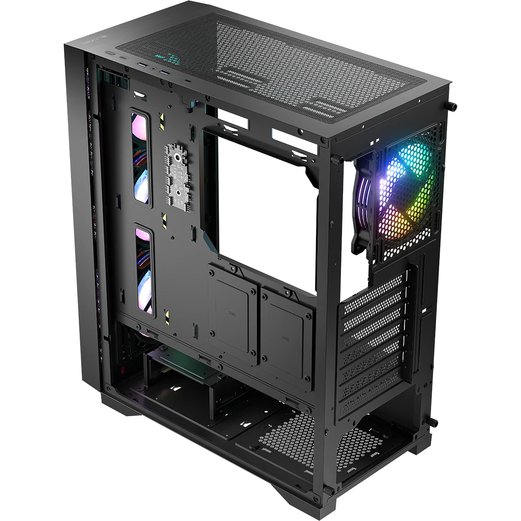 Boîtier Logic Concept Dart Pro ARGB Midi Black - AT-DART-PRO-ARGB-10 - photo 3