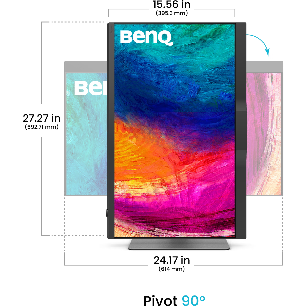 Écran BenQ 27" PD2770U Creative Pro - photo 7