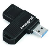 clé USB 64GB Integral Swivel Black (INFD64GBSWIBK3.2)