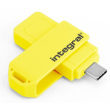 Clé USB 32GB Integral Swivel Neon-C (INFD32GBSWINEONCYL3.2)