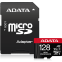 Carte mémoire 128GB MicroSD ADATA High Endurance + SD adapter (AUSDX128GUI3V30SHA2-RA1)