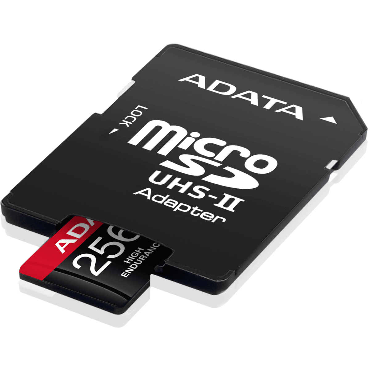 Carte mémoire 256GB MicroSD ADATA High Endurance + SD adapter (AUSDX256GUI3V30SHA2-RA1) - photo 2