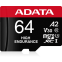 Carte mémoire 64GB MicroSD ADATA High Endurance + SD adapter (AUSDX64GUI3V30SHA2-RA1) - photo 3