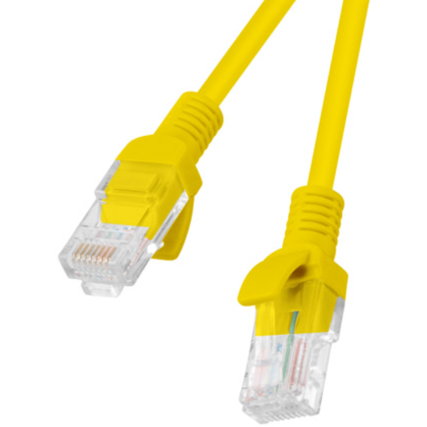 Cordon de raccordement Lanberg PCU6-10CC-0150-Y, 1.5m