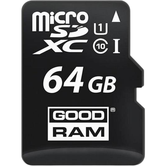 Carte mémoire 64GB MicroSD GOODRAM M1A4 All in One + SD adapter (M1A4-0640R12) - photo 2