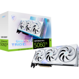 Carte graphique NVIDIA GeForce RTX 5060 Ti MSI OC 16GB (RTX 5060 Ti 16G GAMING TRIO OC WHITE)