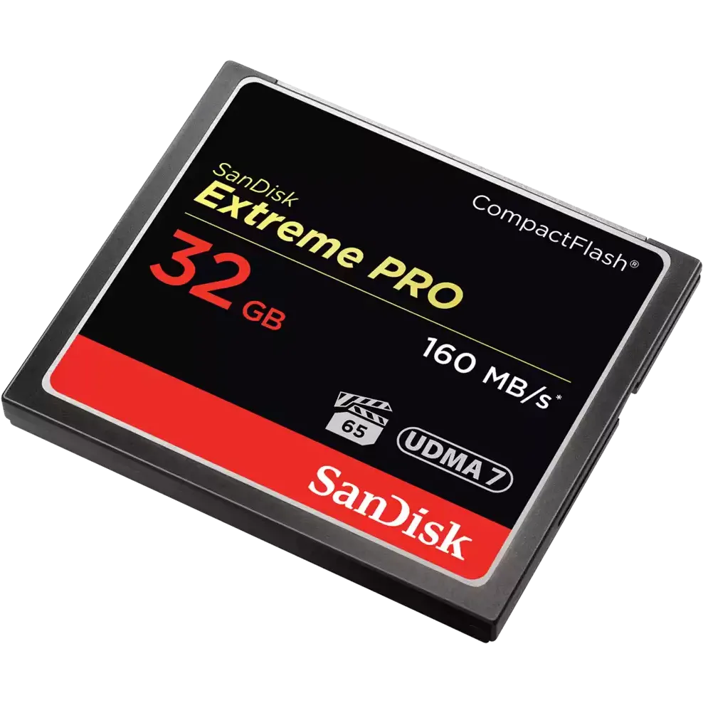 Carte mémoire 32GB Compact Flash SanDisk Extreme Pro (SDCFXPS-032G-X46) - photo 2
