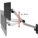 Support mural Ergotron Lx Pro Arm Single Display Wall Mount P (45-683-026)