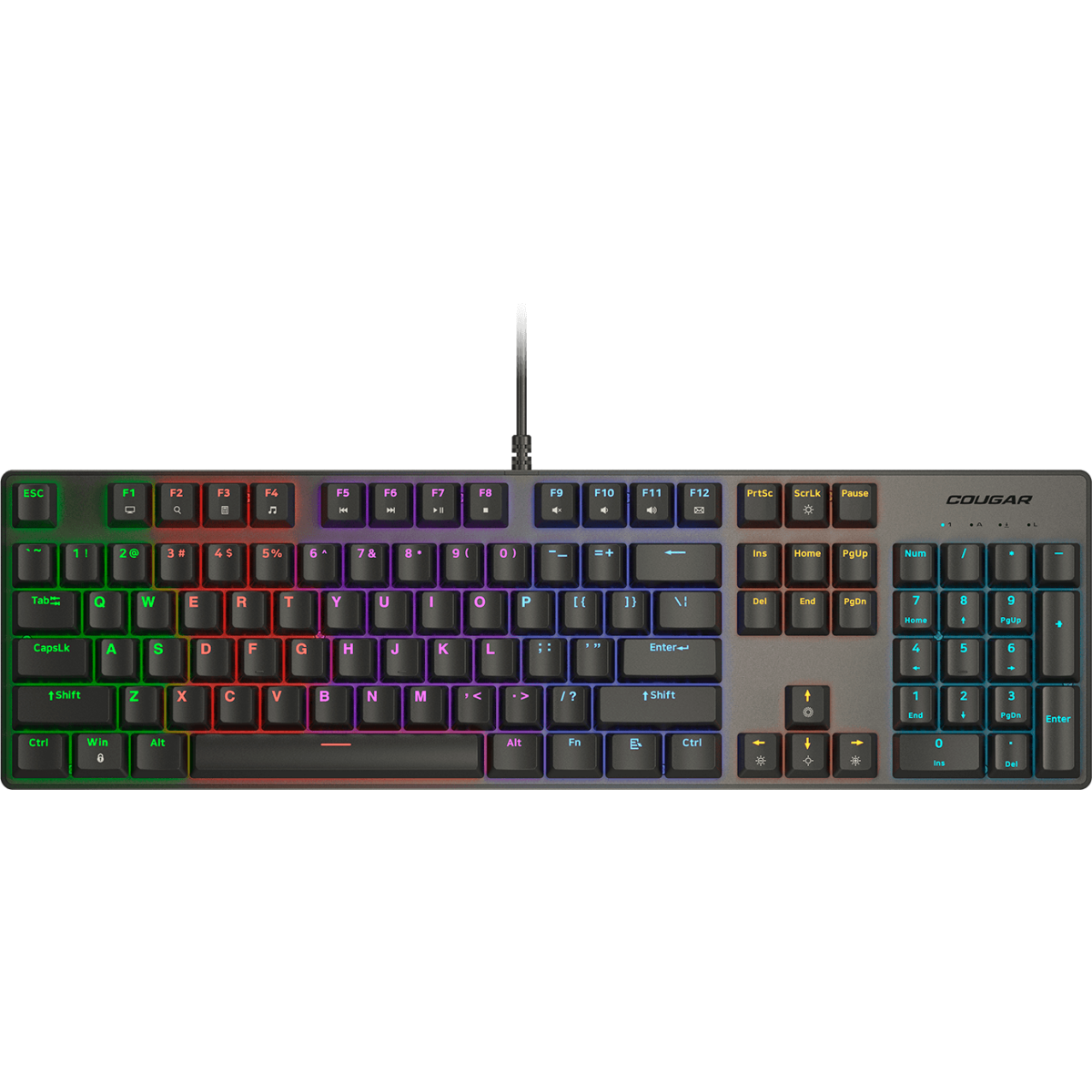 Clavier Cougar Ultimus Ex RGB Black - CGR-WM1MB-ULE