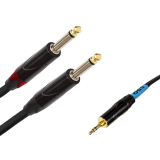 Câble d'extension 2x 6.3 Jack (M) - 3.5 Jack (M), 3m, SSQ MIJM3 (SS-1815)