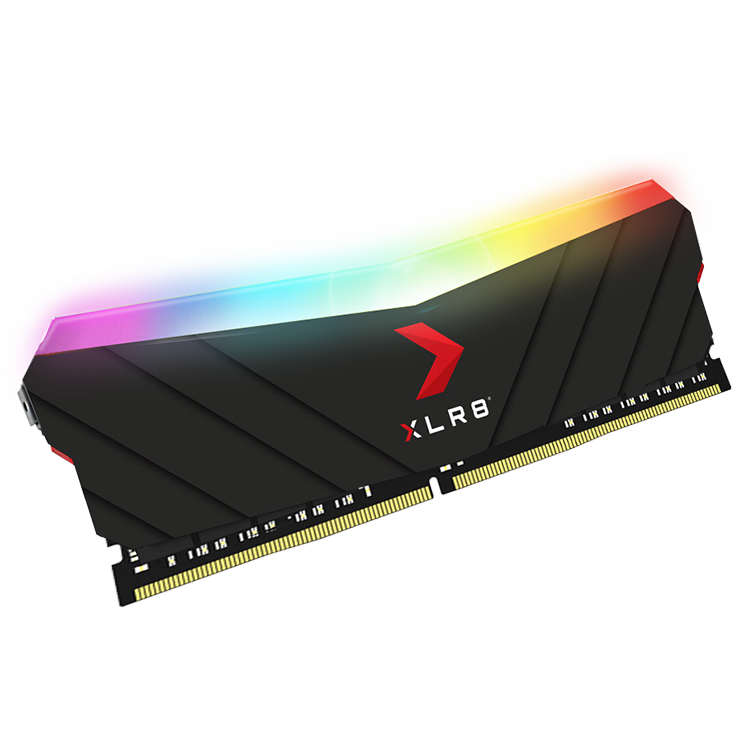 Mémoire vive 16GB DDR4 3200MHz PNY XLR8 Gaming EPIC-X RGB (MD16GD4320016XRGB-SB) - photo 2