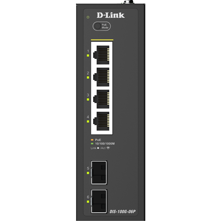 Commutateur (switch) D-Link DIS-100G-06P - photo 2