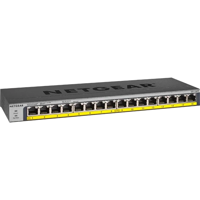 Commutateur (switch) Netgear GS116PP-100EUS