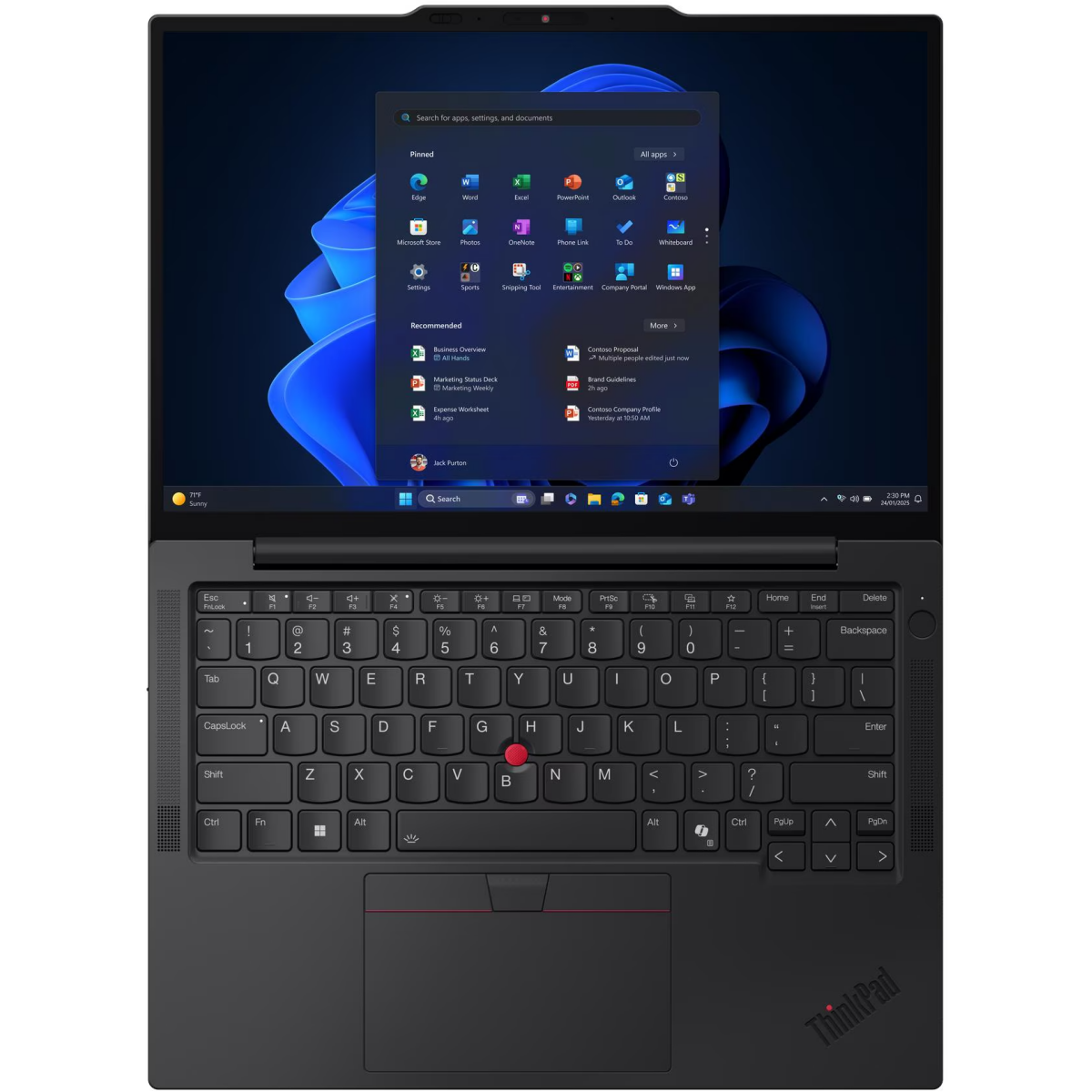 Ordinateur portable Lenovo ThinkPad X13 Gen 6 (Intel) (21RK000PFR) - photo 4