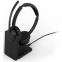 Casque audio Jabra Evolve3 45 MS - USB-C with Dongle - Stereo Charging Stand - 34599-999-889