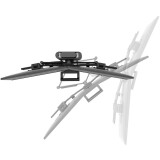Support mural Ergotron TRACE Dual Monitor Mount Matte Black (45-658-224)