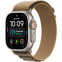 Montres connectées Apple Watch Ultra 4 49mm 5G Natural Titanium Case with Desert Alpine Loop M (MJAF4QF/A) - MJAG4QF/A