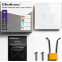 Interrupteur intelligent Qoltec Smart Touch 2-Gang Light Switch White - 52716 - photo 3