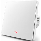 Interrupteur intelligent Qoltec Smart 1-Gang Light Switch White (52719)