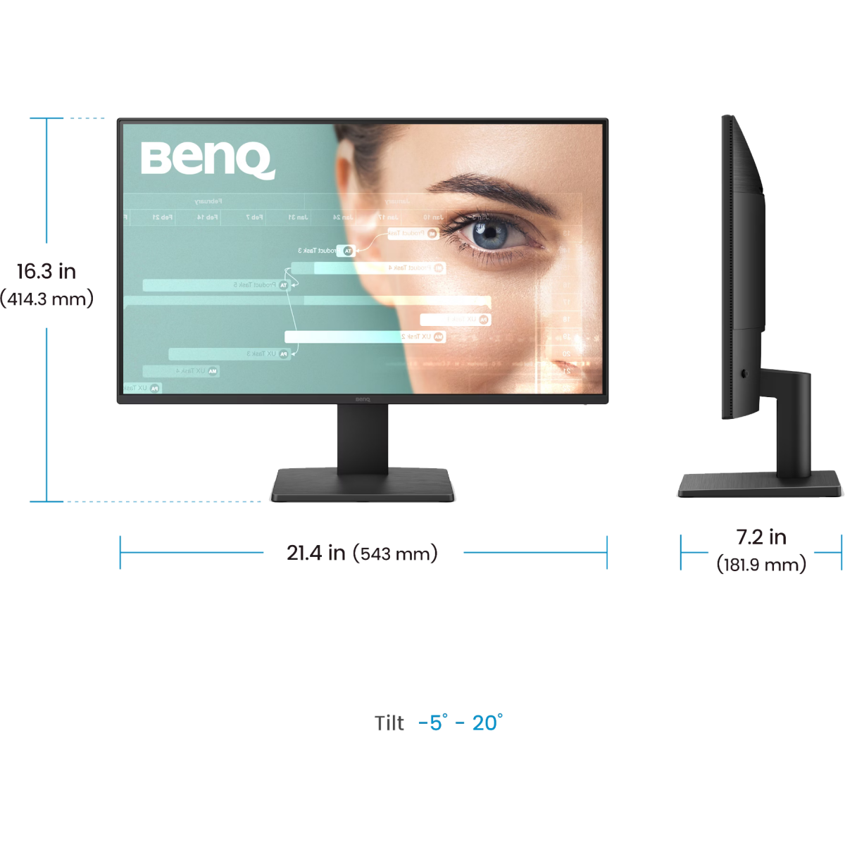 Écran BenQ 24" GW2491P - photo 8