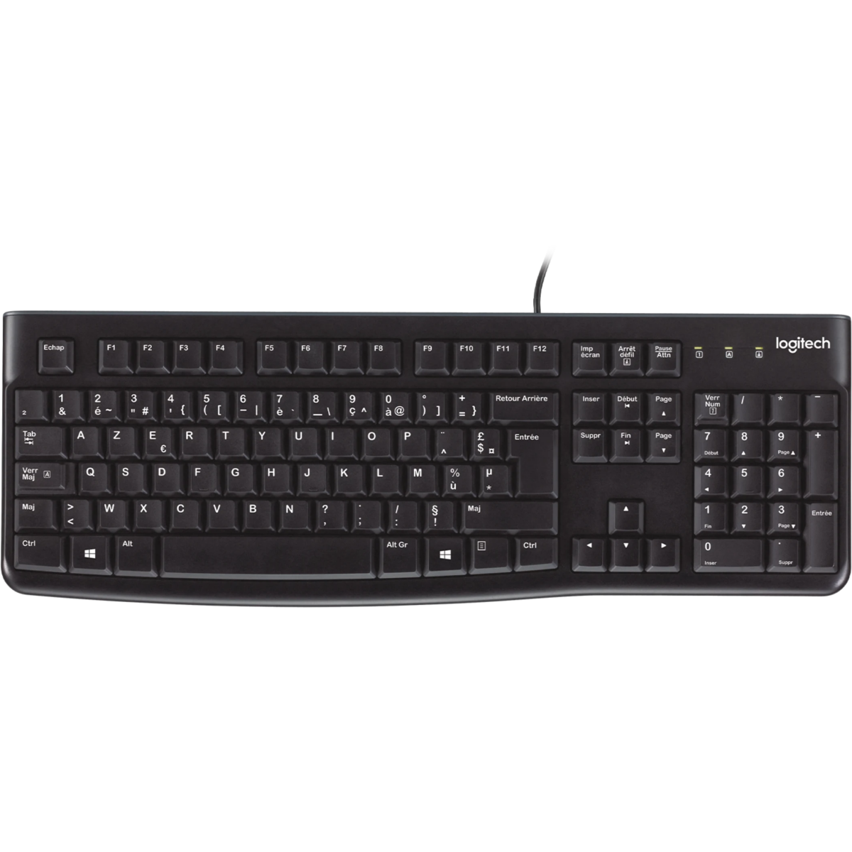 Clavier Logitech K120 Black (920-002488)