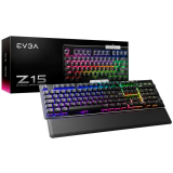 Clavier EVGA Z15 RGB Black (821-W1-15FR-K2)