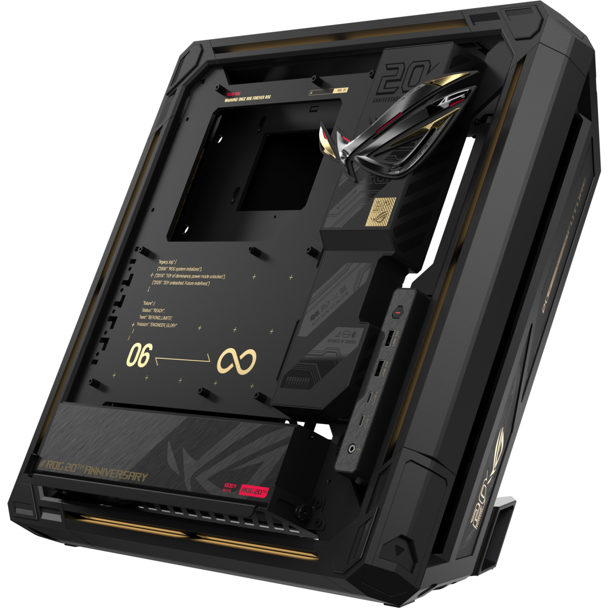 Boîtier ASUS GR20 Edition 20 Black - 90DC0100-B09000 - photo 3