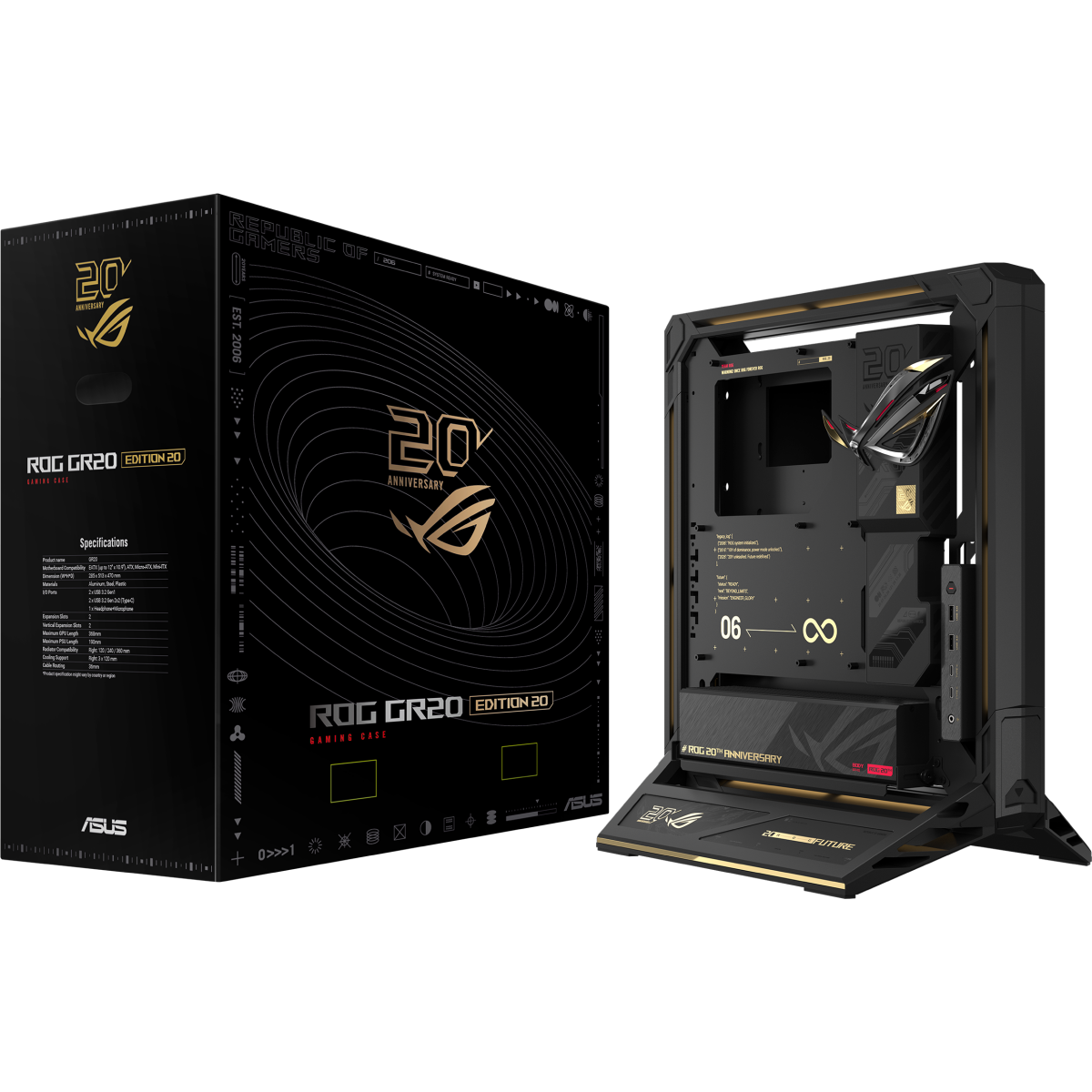 Boîtier ASUS GR20 Edition 20 Black - 90DC0100-B09000 - photo 20