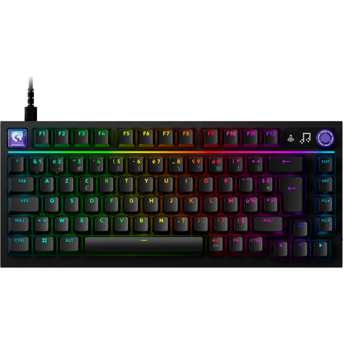 Clavier Logitech G316 X 75 Black (920-014276)