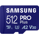 Carte mémoire 512GB MicroSD Samsung PRO Plus + USB adapter (MB-MD512SB)