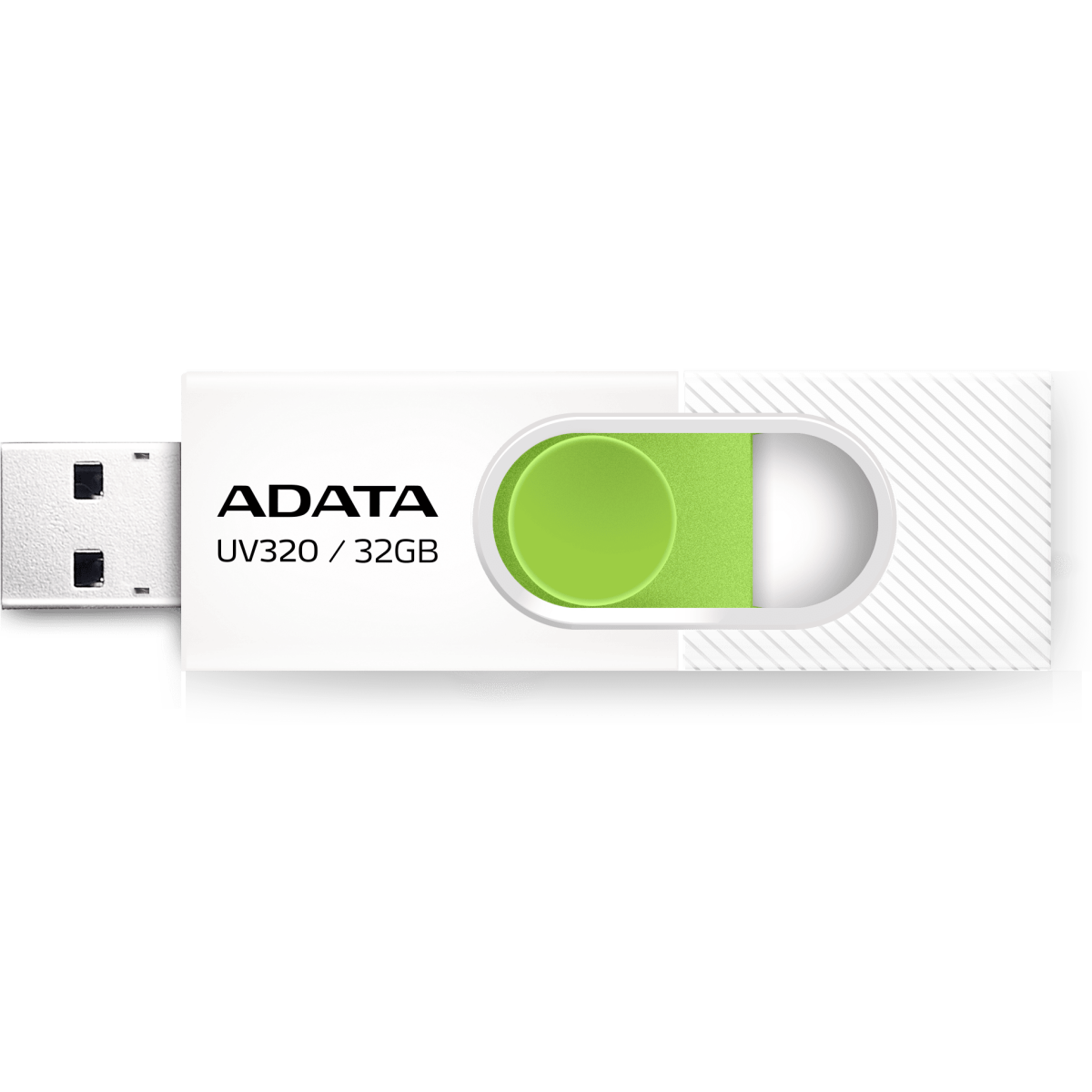 clé USB flash 32GB ADATA UV320 White/Green - AUV320-32G-RWHGN - photo 2