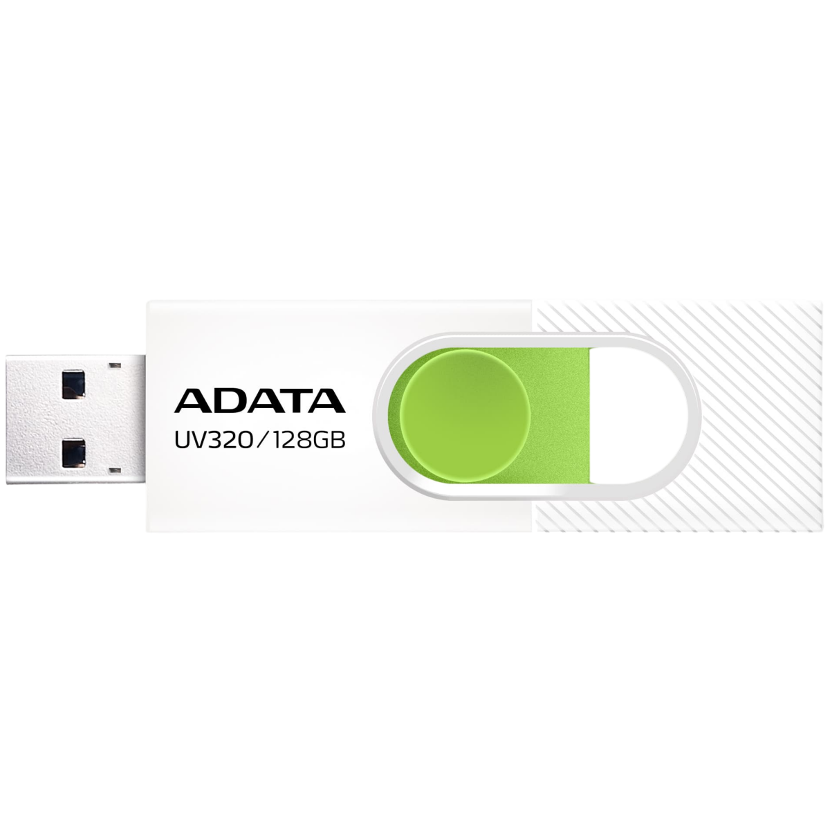 clé USB flash 128GB ADATA UV320 White/Green - AUV320-128G-RWHGN - photo 2
