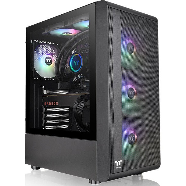 Boîtier Thermaltake S200 TG ARGB Black (CA-1X2-00M1WN-00)