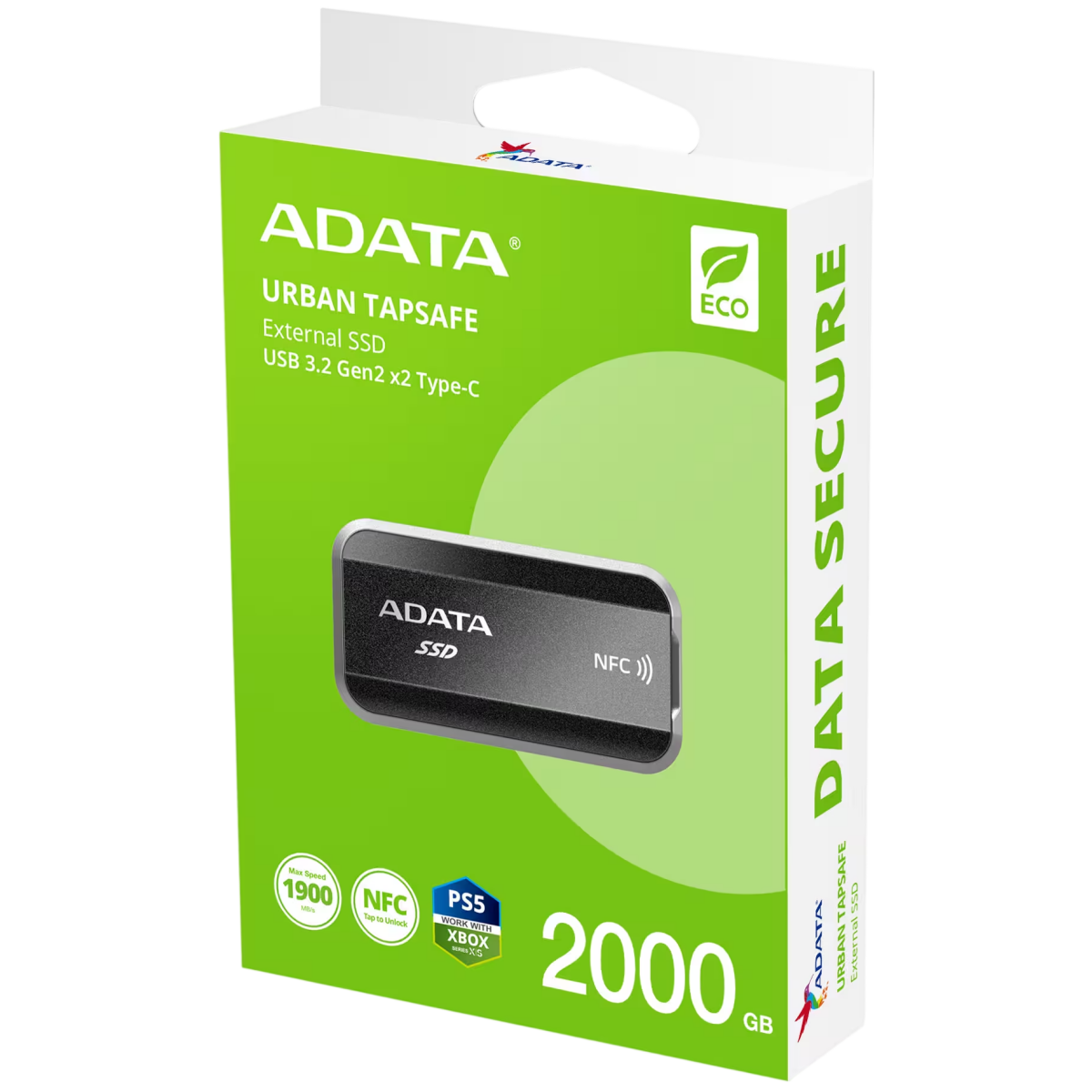 Disque dur externe SSD 2TB ADATA URBAN TAPSAFE (SURB-TAP-2000GCCBK) - photo 8
