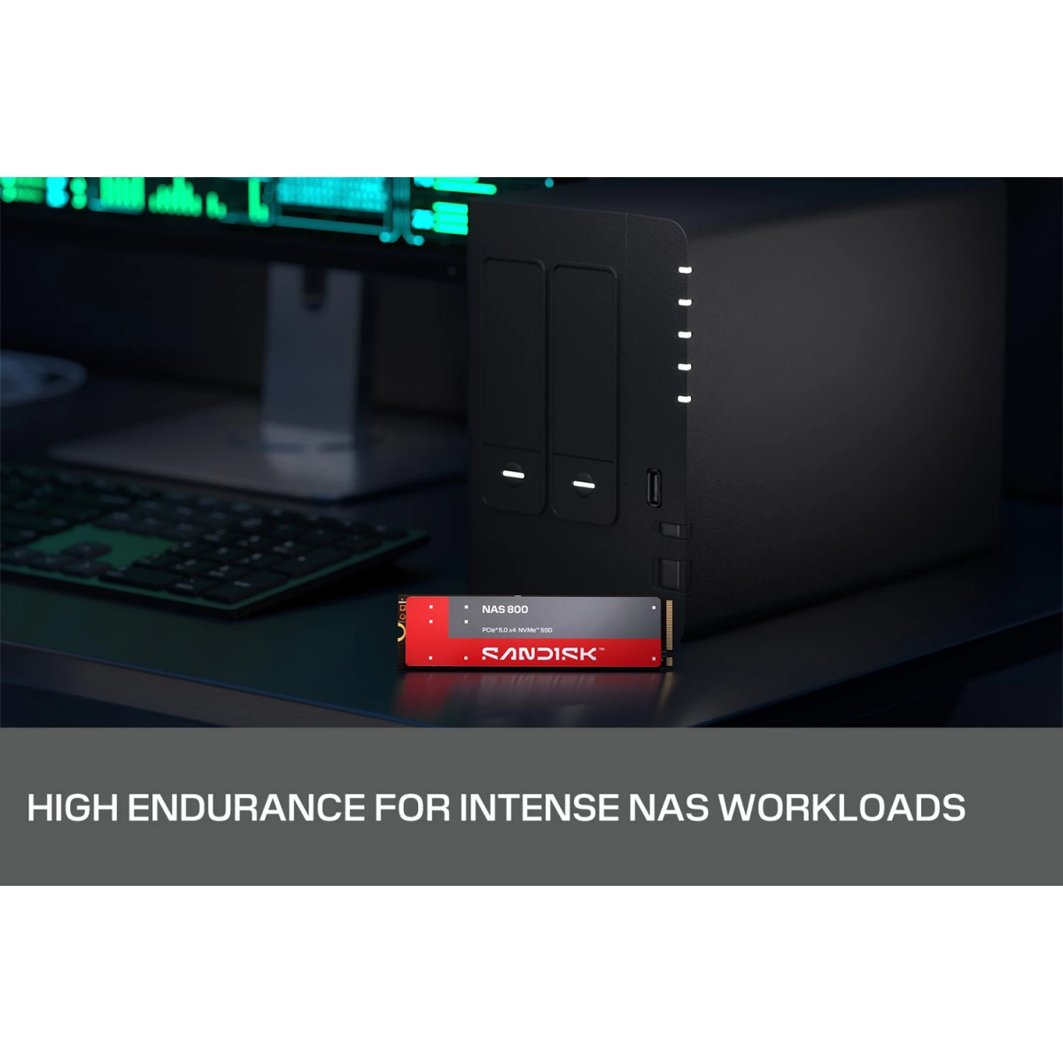 Stockage SSD 1.92TB SanDisk NAS 800 (SDSNP2192TAN) - photo 4