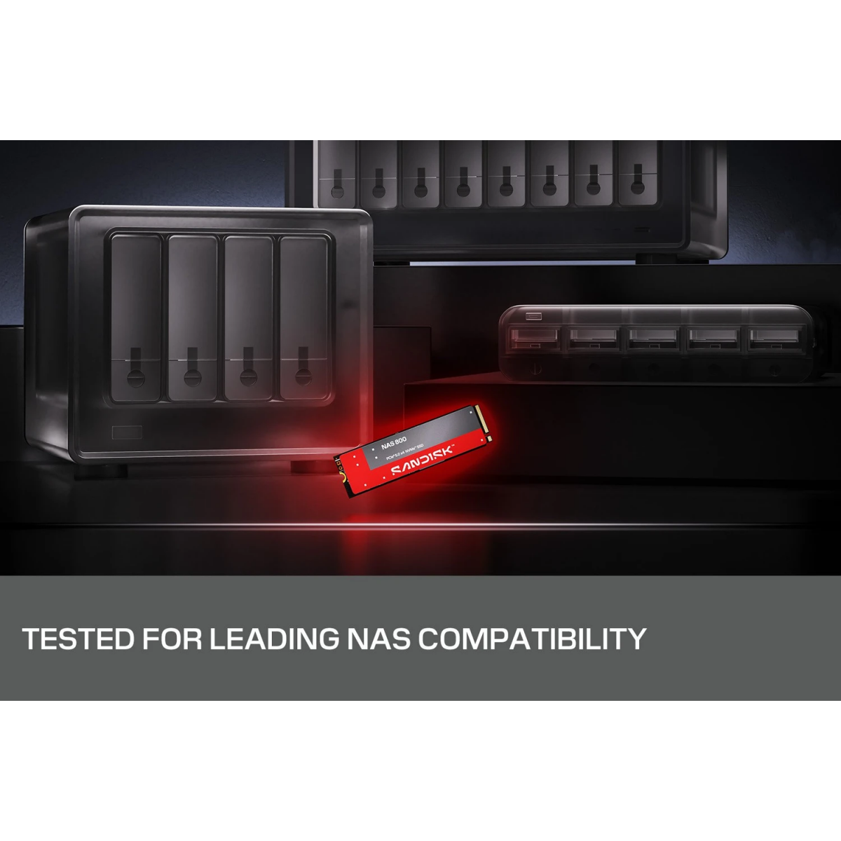 Stockage SSD 960GB SanDisk NAS 800 (SDSNP2960GAN) - photo 6