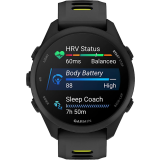Montres connectées Garmin Forerunner 170 Music Black with Black/Amp Yellow Band (010-03920-10)