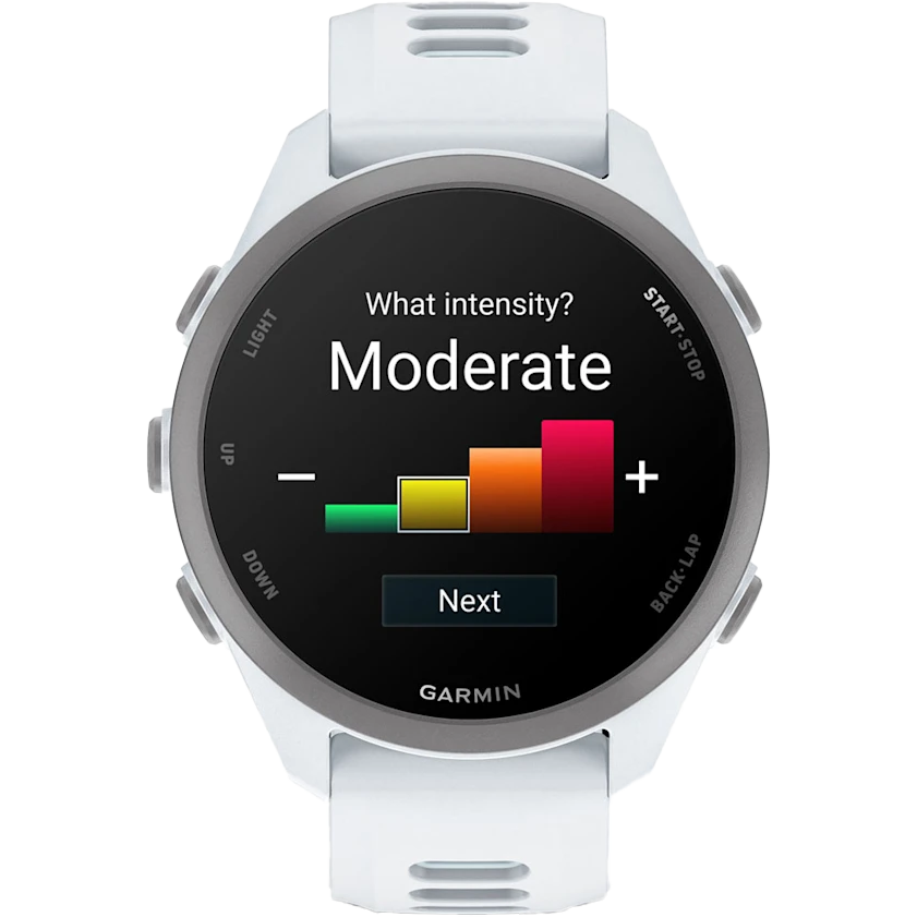 Montres connectées Garmin Forerunner 170 Music Whitestone with Whitestone/Cloud Blue Band - 010-03920-11 - photo 2