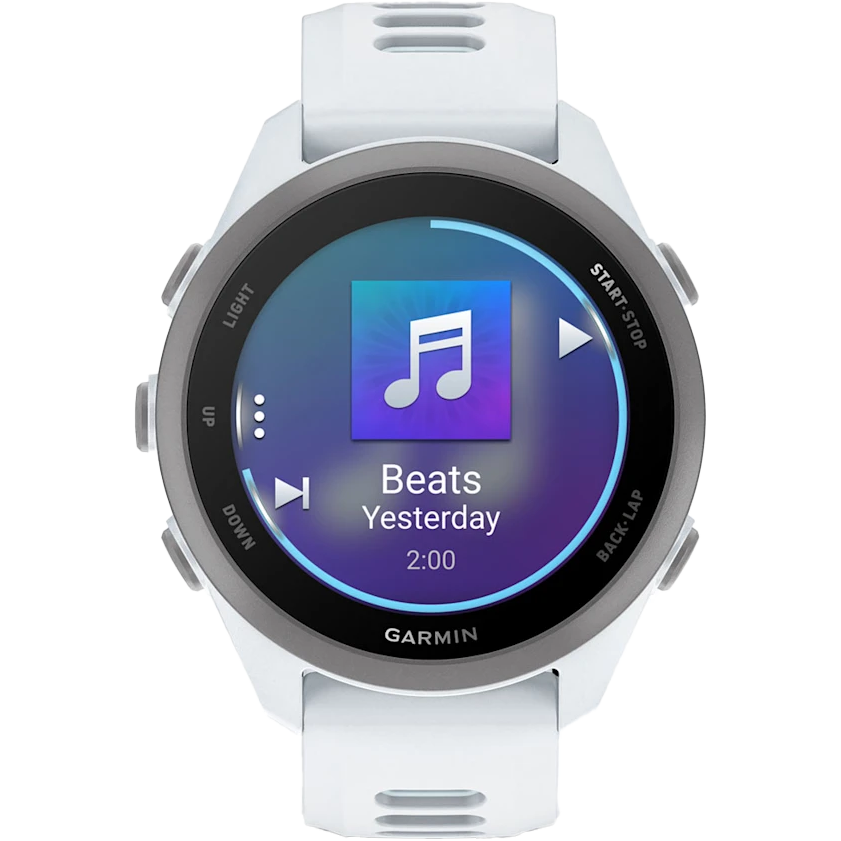 Montres connectées Garmin Forerunner 170 Music Whitestone with Whitestone/Cloud Blue Band - 010-03920-11 - photo 5