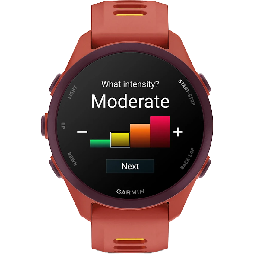 Montres connectées Garmin Forerunner 170 Music Red Pink with Red Pink/Mango Band - 010-03920-13 - photo 2