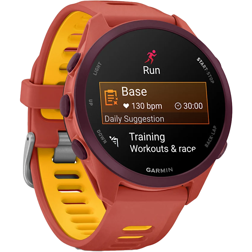 Montres connectées Garmin Forerunner 170 Music Red Pink with Red Pink/Mango Band - 010-03920-13 - photo 3