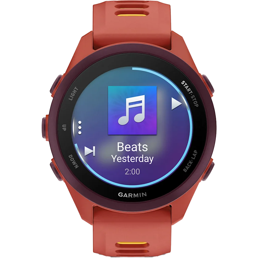 Montres connectées Garmin Forerunner 170 Music Red Pink with Red Pink/Mango Band - 010-03920-13 - photo 5