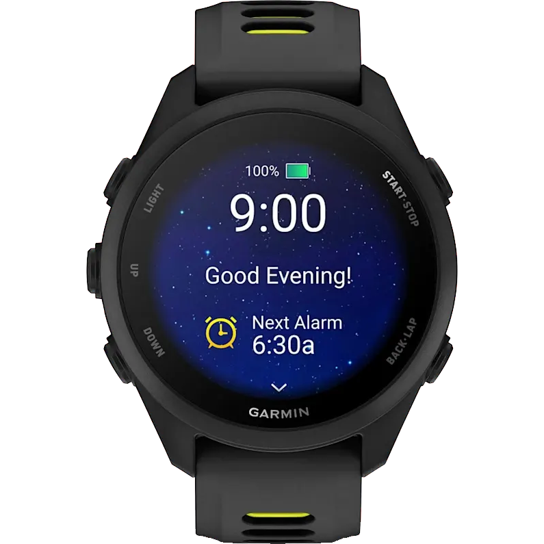 Montres connectées Garmin Forerunner 170 Black with Black/Amp Yellow Band - 010-03920-00 - photo 4